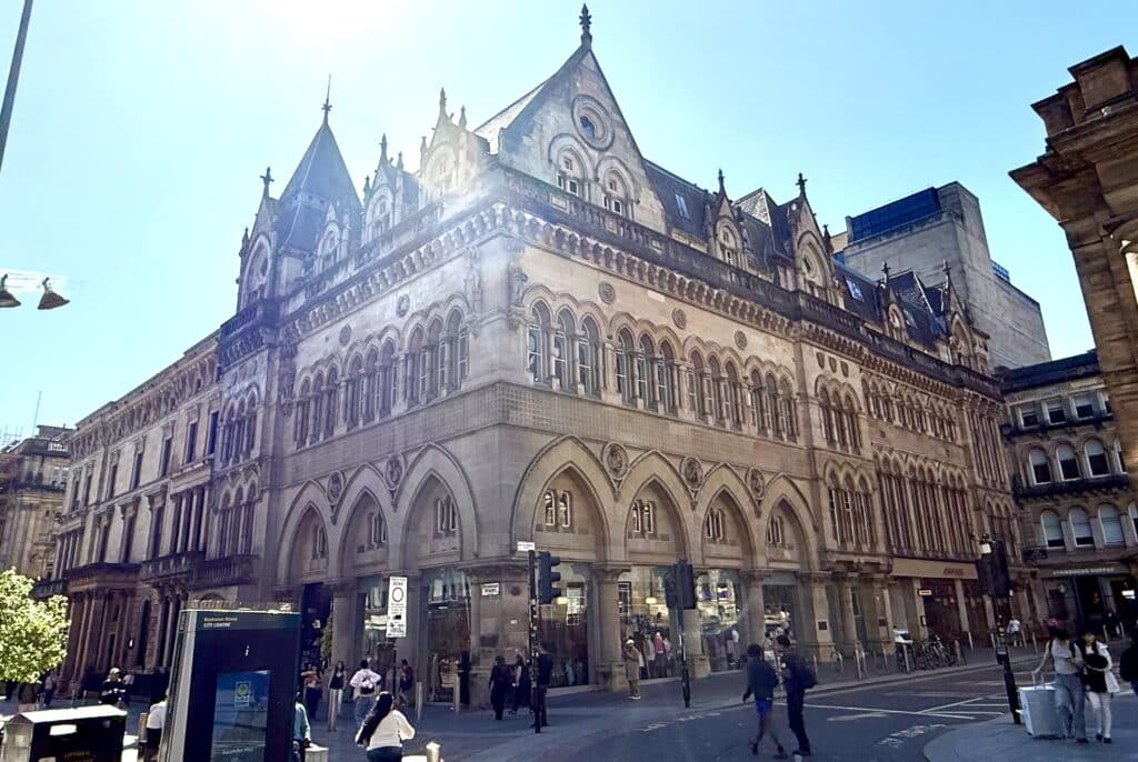 Wealth Management in Glasgow - The Glasgow Stock Exchange on Buchanan Street