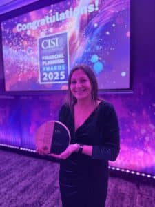 Nicola Ellis - CISI CFP Professional of the Year 2025 - Wellington Wealth